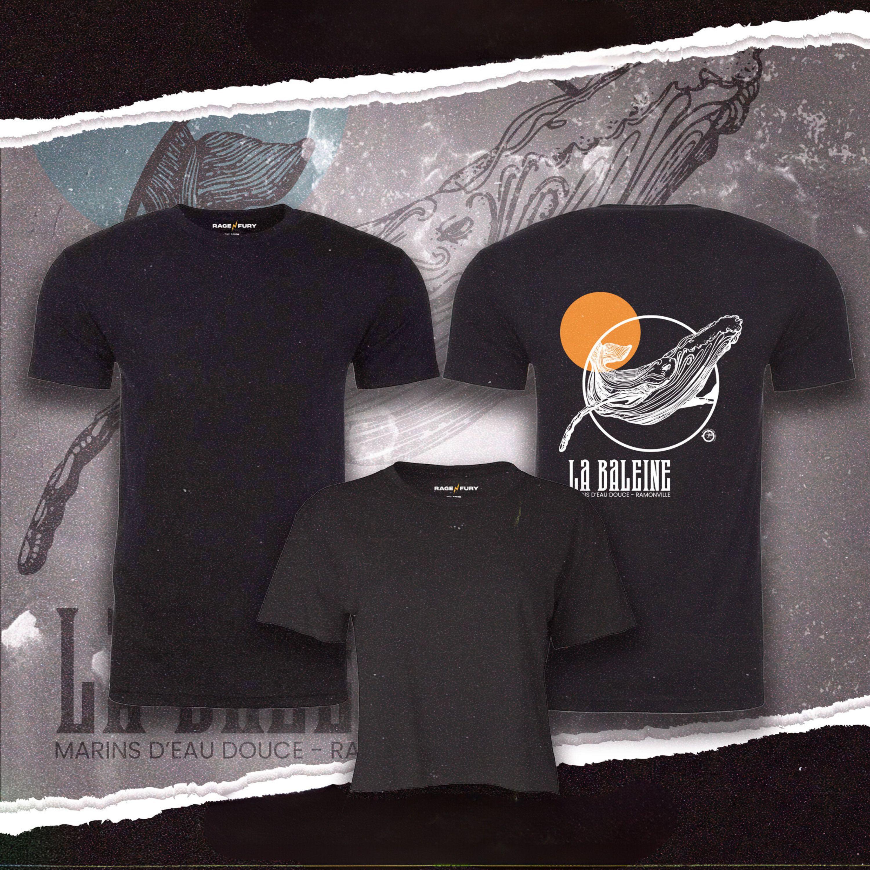 LES T SHIRTS NOIRS