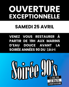 Événement du 25 avril 2026